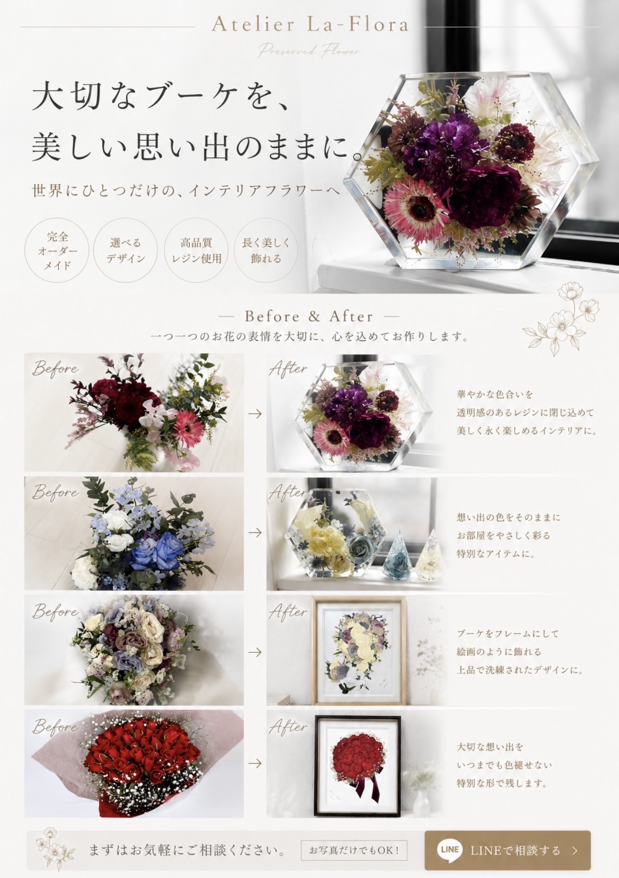 Before After